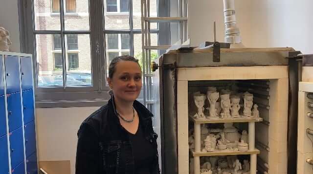 vika bij oven