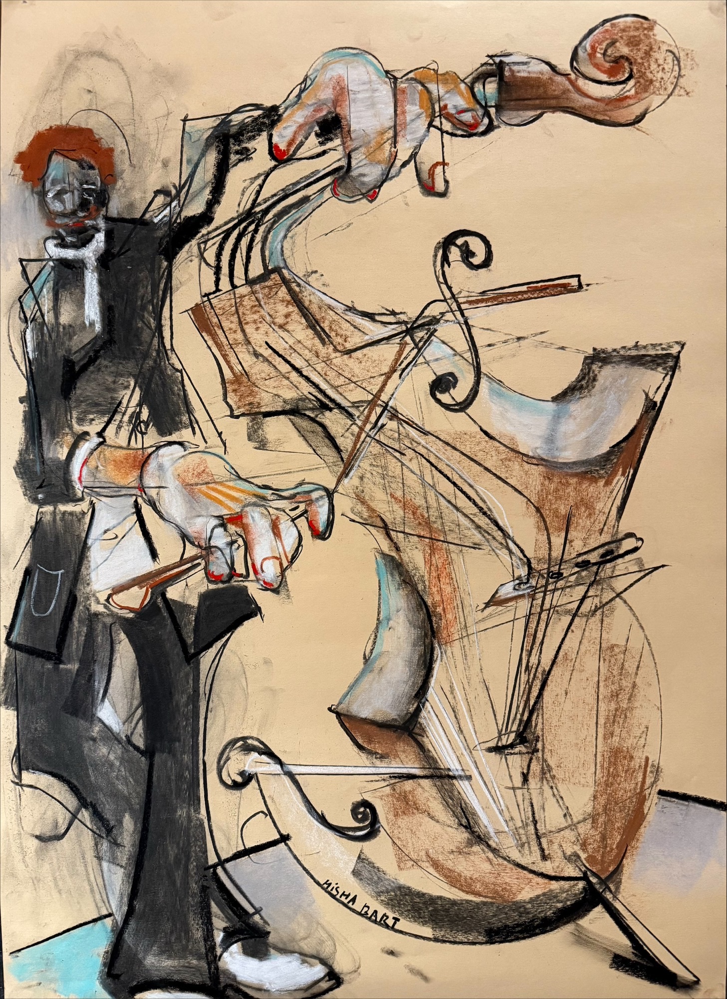 Spontaneous figurative composition (EN)