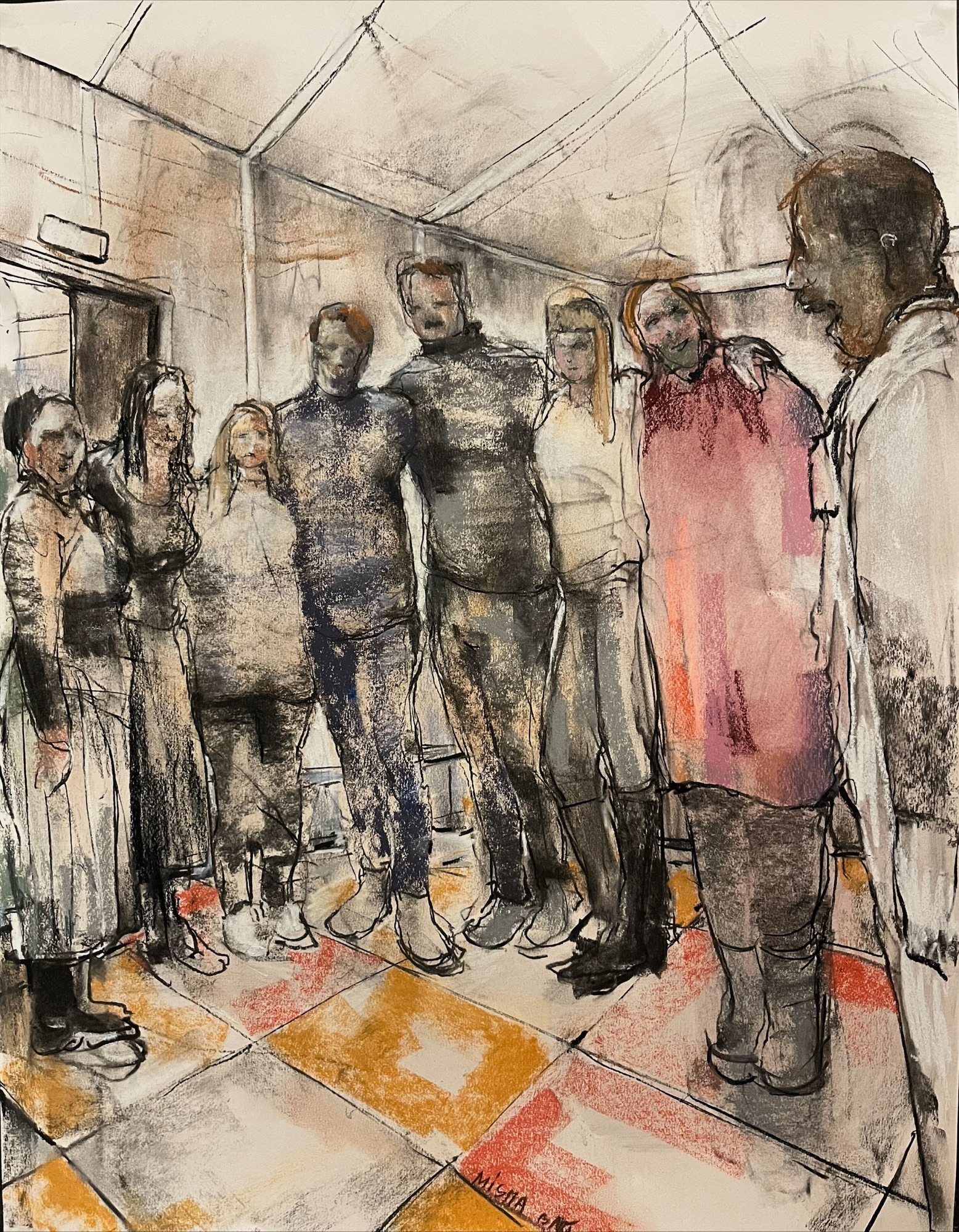 Spontaneous figurative composition (EN) - Afbeelding 3