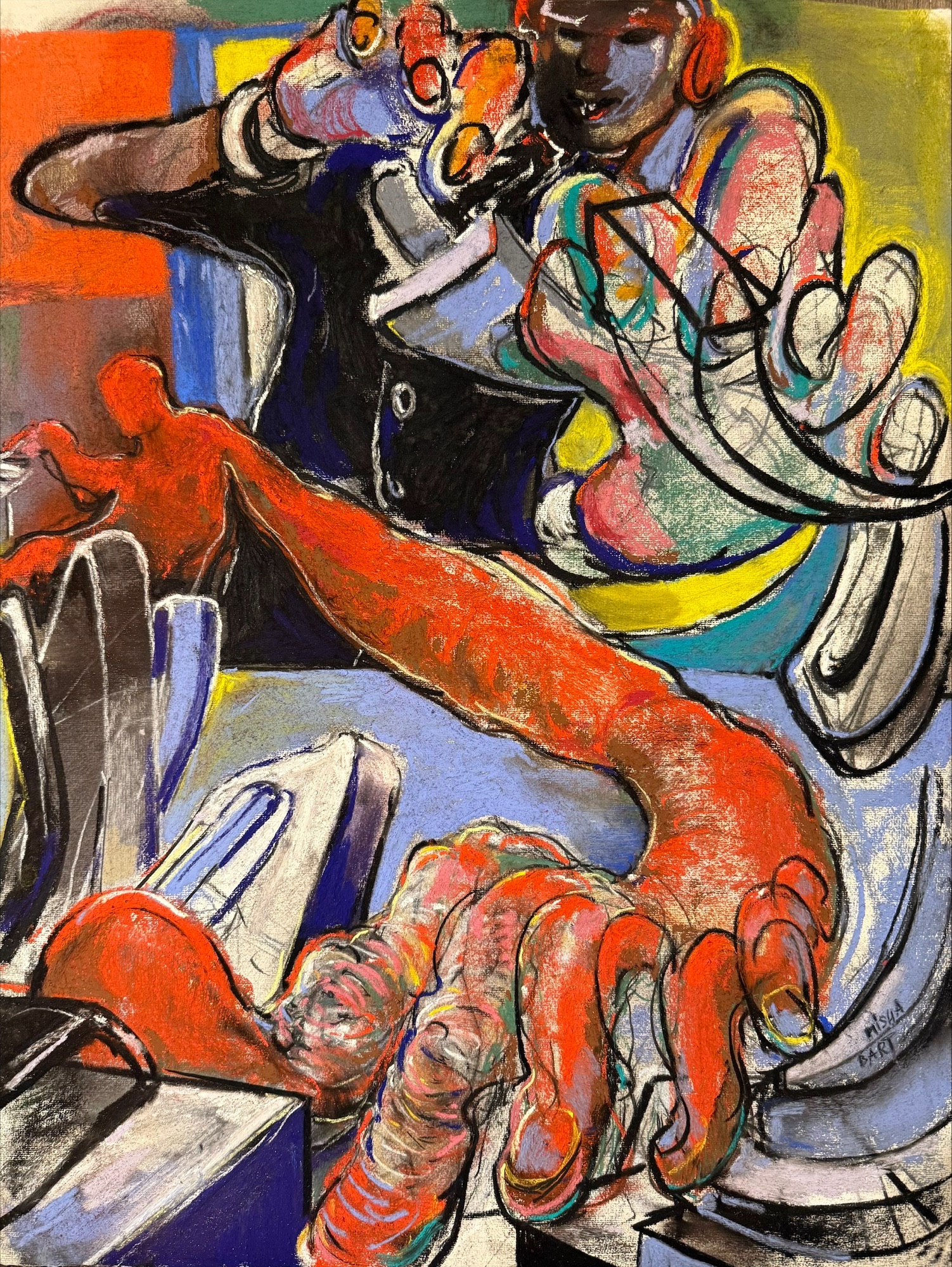Spontaneous figurative composition (EN) - Afbeelding 5