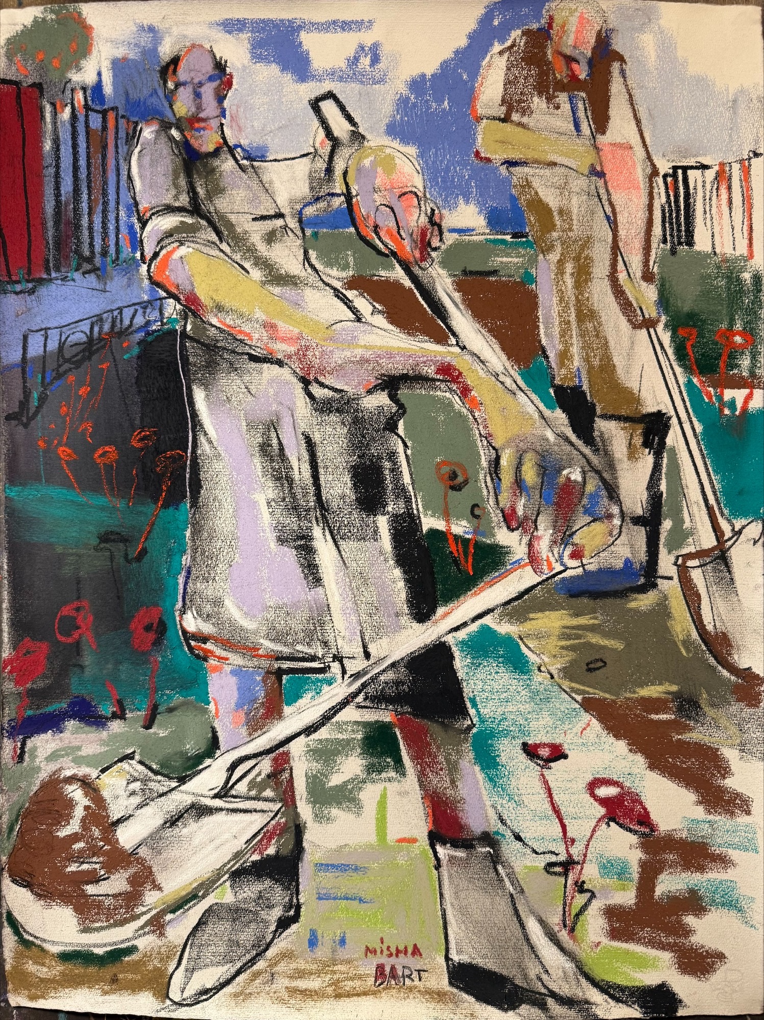 Spontaneous figurative composition (EN) - Afbeelding 4